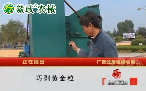 中央電視臺10套《我愛發(fā)明》之“巧剝黃金?！蹦ЯΠl(fā)明秀